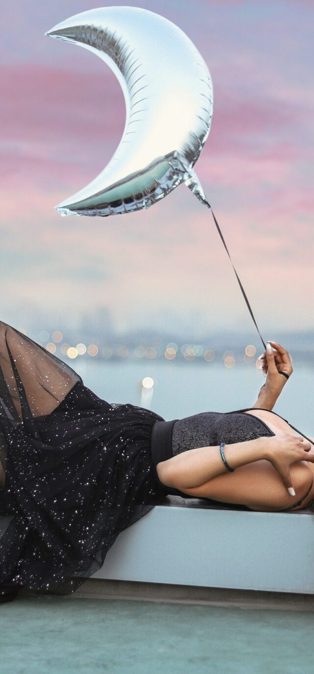 Talking About Flying To The Moon And Back